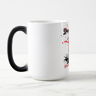 Taza Mágica diseño de camiseta de Halloween
