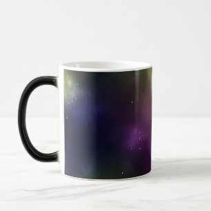Taza Mágica Diseño de constelaciones del espacio cósmico abstr