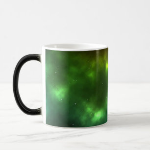Taza Mágica Diseño de constelaciones del espacio cósmico abstr