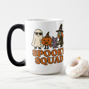 Taza Mágica Diseño de gato calabaza bruja fantasma lindo de Sp