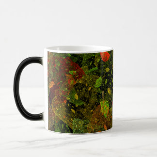 Taza Mágica Diseño decorativo colorido de otoño