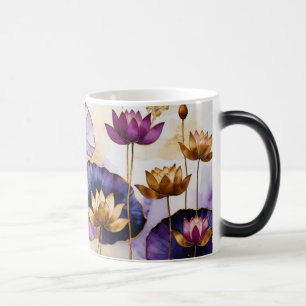 Taza Mágica Diseño decorativo de las flores de Lotus #1