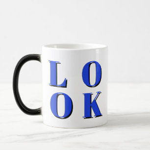 Taza Mágica diseño divertido y lindo