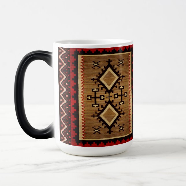 Taza Mágica Diseño nativo americano (Izquierda)