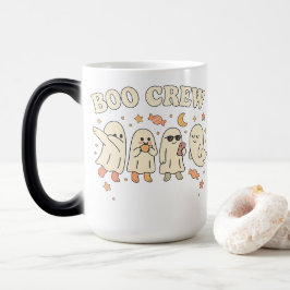 Taza Mágica Diseño Retro de Halloween del Equipo de Fantasmas