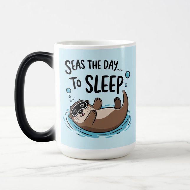 Taza Mágica "Dive into Relaxation with Seas the Day (Izquierda)