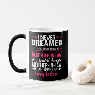 Taza Mágica Divertida cuñada de una asombrosa suegra