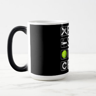 Taza Mágica Divertido jugador de tenis - Coma tenis dormido