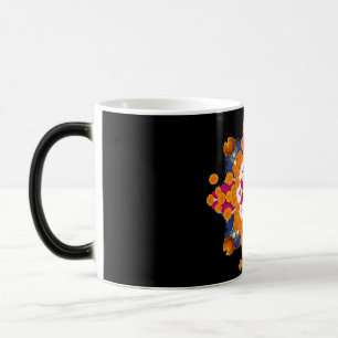 Taza mágica Diwali Rangoli con cambio de color