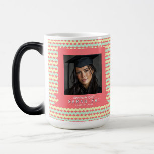 Taza Mágica Doctor certificado con estampado zigzag único