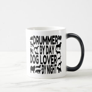 Taza Mágica Dog Lover Drummer
