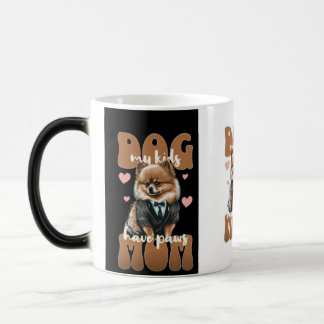 Taza Mágica Dog Mom Mug – “Life is Better With Dogs” Inspirati