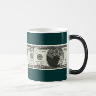 Taza Mágica Dólares índigo