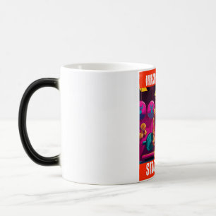 TAZA MÁGICA DONALD TRUMP - HACIENDO QUE ESTADOS UNIDOS SEA FUE