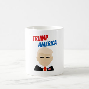 Taza Mágica Donald Trump, presidente de Estados Unidos