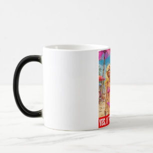 TAZA MÁGICA DONALD TRUMP - SÍ, SOY CHICA DE TRUMP