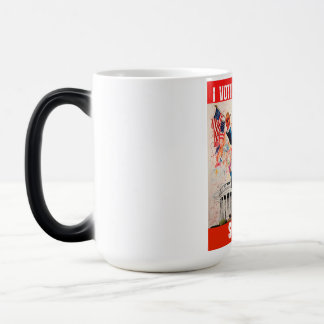 TAZA MÁGICA DONALD TRUMP - VOTÉ POR TRUMP, ENTONCES QUÉ