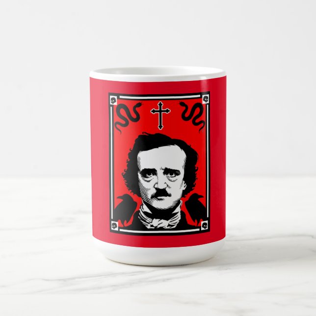 Taza Mágica Edgar Allan Poe original (Centro)
