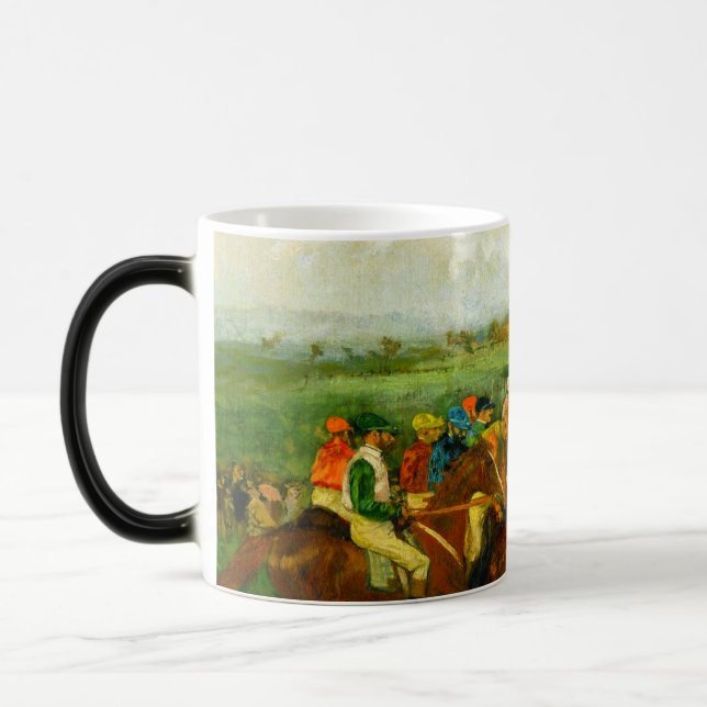 Taza Mágica Edgar Degas Horseback Riding (Izquierda)