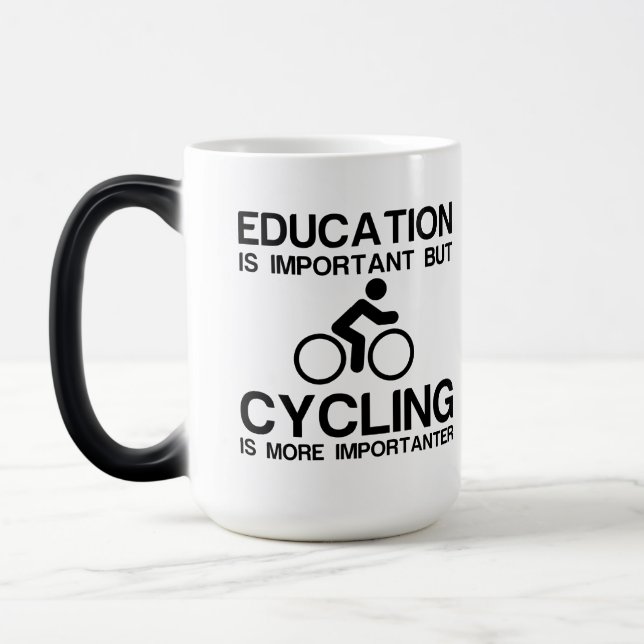 Taza Mágica Educación y ciclismo (Izquierda)