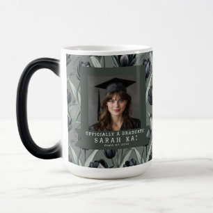 Taza Mágica Ejercicio de inicio con elegante patrón de tulipán