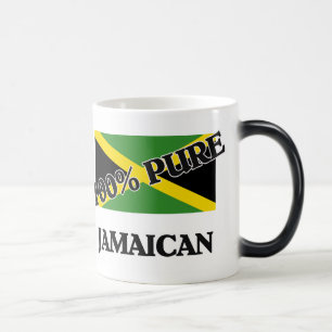 Taza Mágica El 100 por ciento de JAMAICANO