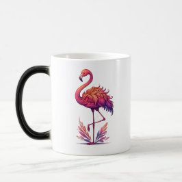Taza Mágica El amante de Flamingo Morphing