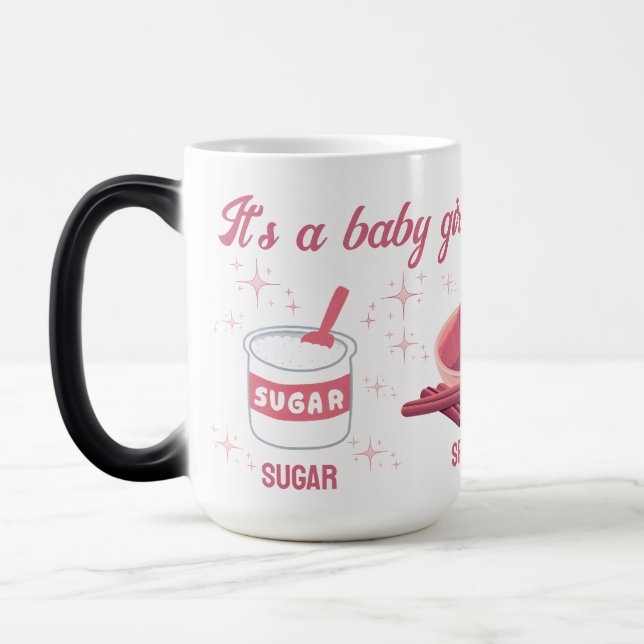 Taza Mágica El azúcar retro y el género de las especias revela (Izquierda)