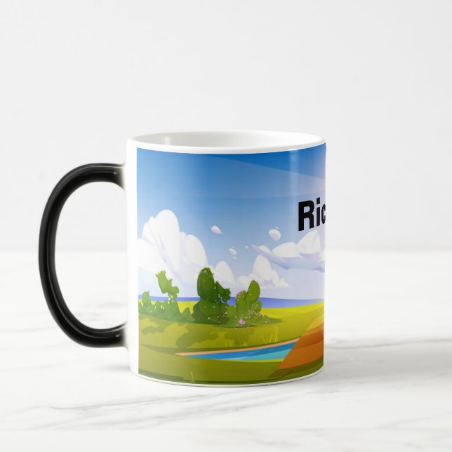 Taza Mágica El café de Golfer Mug (Izquierda)