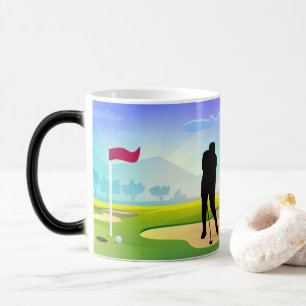 Taza Mágica El café de Golfer Mug