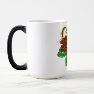 Taza Mágica "El café es vida"