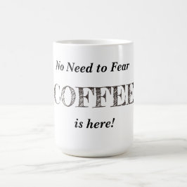 Taza Mágica El café está aquí (personalizable, cambio el