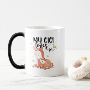 Taza Mágica El ciervo de Woodland y el bebé Fawn me ama a mi G