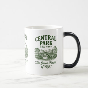 Taza Mágica El corazón verde de nyc