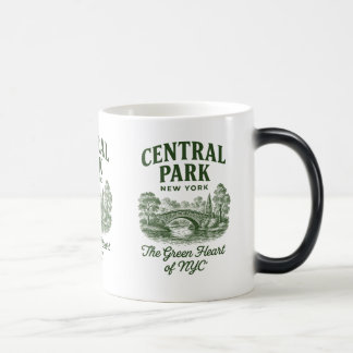 Taza Mágica El corazón verde de nyc