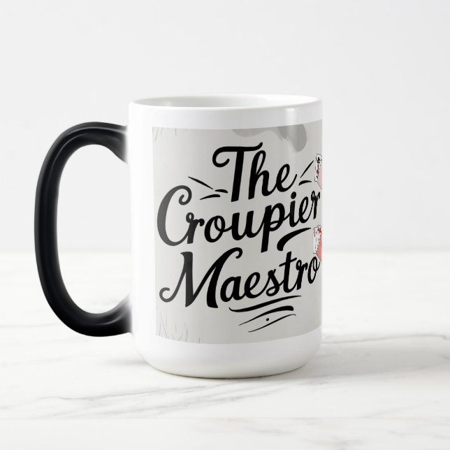 Taza Mágica El Croupier Maestro (Izquierda)
