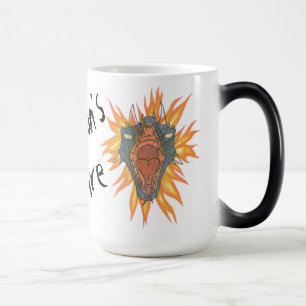 Taza Mágica El fuego del dragón