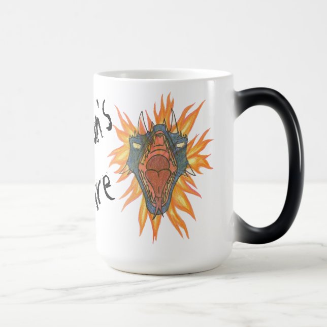 Taza Mágica El fuego del dragón (Derecha)