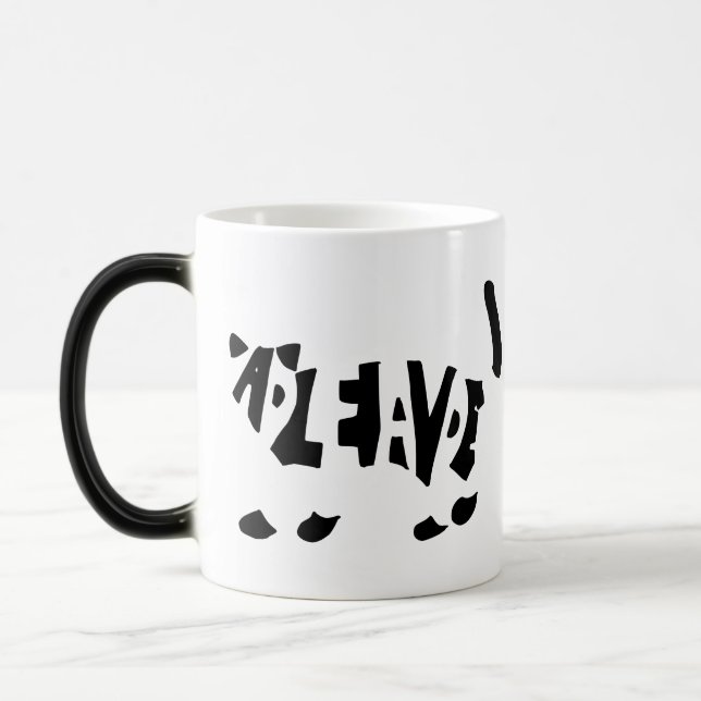 Taza Mágica El gato de Schrödinger (Izquierda)