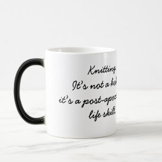 Taza Mágica El hacer punto: una habilidad poste-apocalíptica