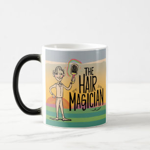 Taza Mágica El Mago del Cabello