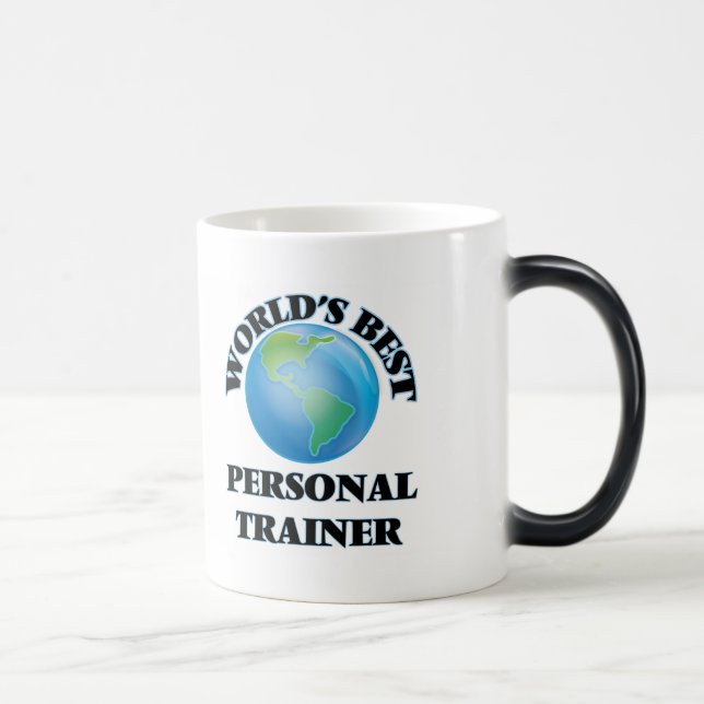 Taza Mágica El mejor instructor personal del mundo (Derecha)