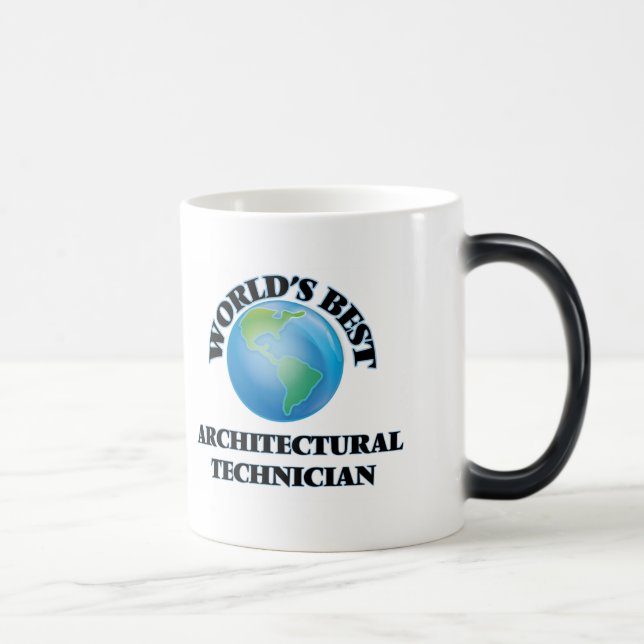 Taza Mágica El mejor técnico arquitectónico del mundo (Derecha)
