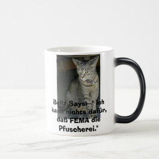 Taza Mágica el morphing, Bellz dice:  El Fema ensució, no yo