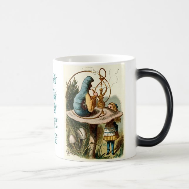 Taza Mágica EL MORPHING: Caterpillar (Derecha)