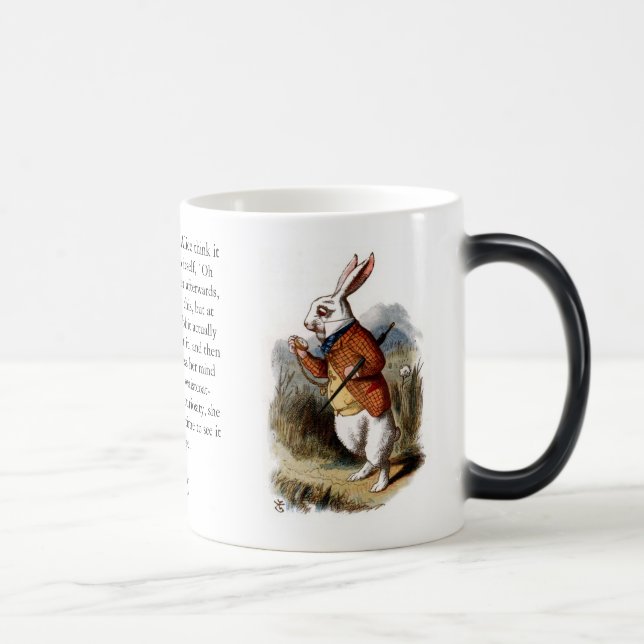 Taza Mágica EL MORPHING: Conejo blanco (Derecha)