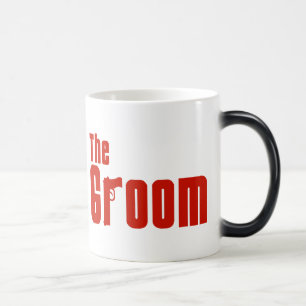Taza Mágica El novio (rojo de la mafia)