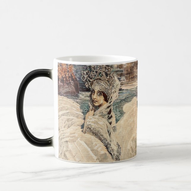 Taza Mágica El reloj de la princesa de cisne (Izquierda)