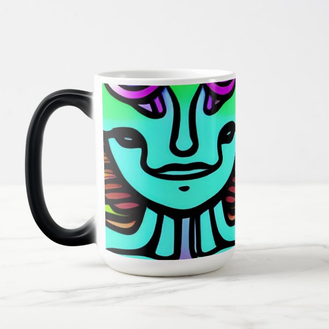Taza Mágica El rostro foráneo (Izquierda)