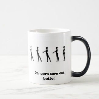 Taza Mágica el tendu del battement, bailarines resulta mejor
